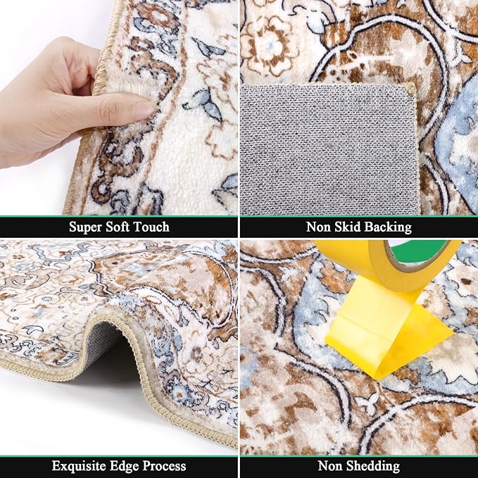 HEBE Washable Area Rug - Image 3