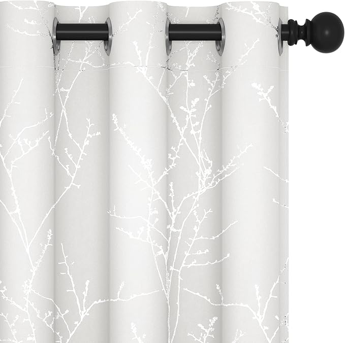 Deconovo Room Darkening Curtains, Thermal Insulated & Noise Reducing Drapes by Deconovo
