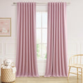 Guken 100% Blackout Curtains 120 Inch Length 2 Panels Set by Guken