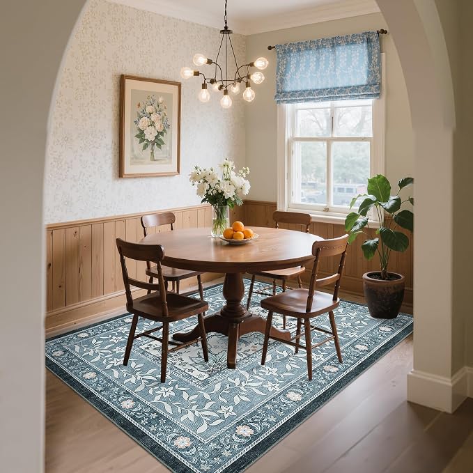 GarveeHome Provence 8x10 Area Rugs - Image 3