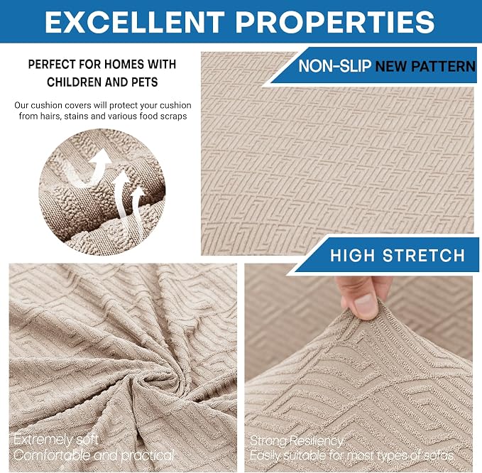 XINEAGE 2026 New 4 Pieces Couch Covers - Image 2