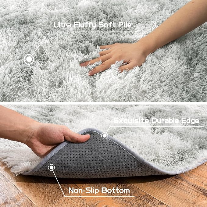 Pionblank Super Fluffy Area Rug - Image 5