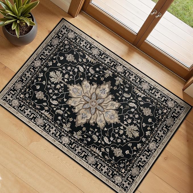 RELEANY Area Rugs 2'x3' Kitchen Rugs Entry Rug Small Rugs by RELEANY