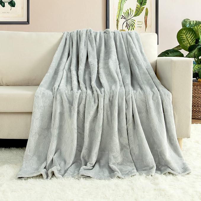 TOONOW Fleece Blanket Super Soft Cozy Throw Blanket 50" x 60", Lightweight - Image 8