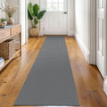 KOZYFLY Runners for Hallways 2x8 ft Washable Kitchen Runner Non Slip Rubber by KOZYFLY