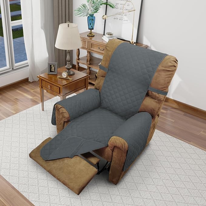 Recliner Chair Covers Reversible Sofa Cover Couch Cover by LuxshareHome