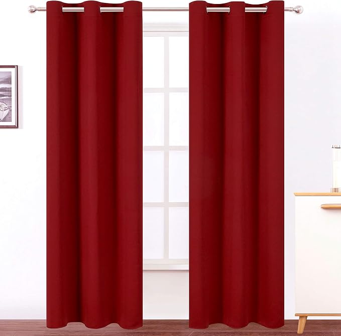 LEMOMO Blackout Curtains 42 x 84 Inch by Lemomo