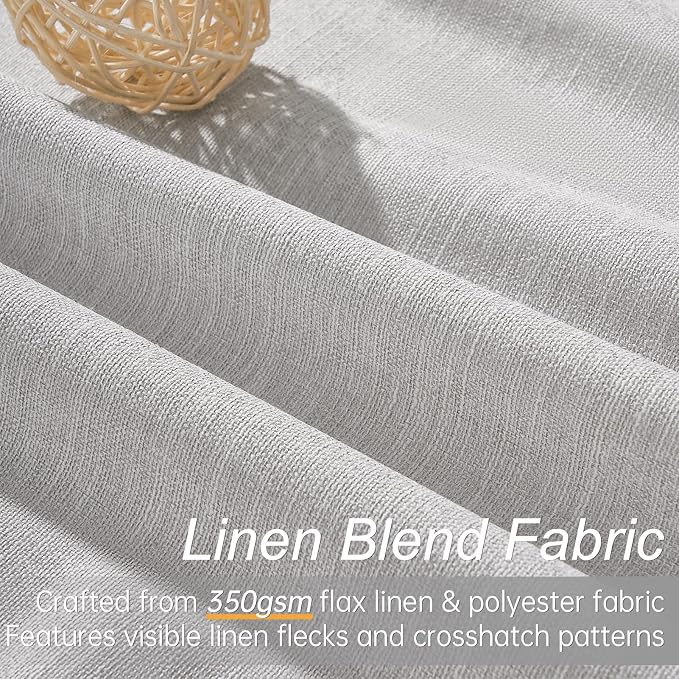 Topfinel Blackout Curtains 72 Inches Extra Wide - Image 2