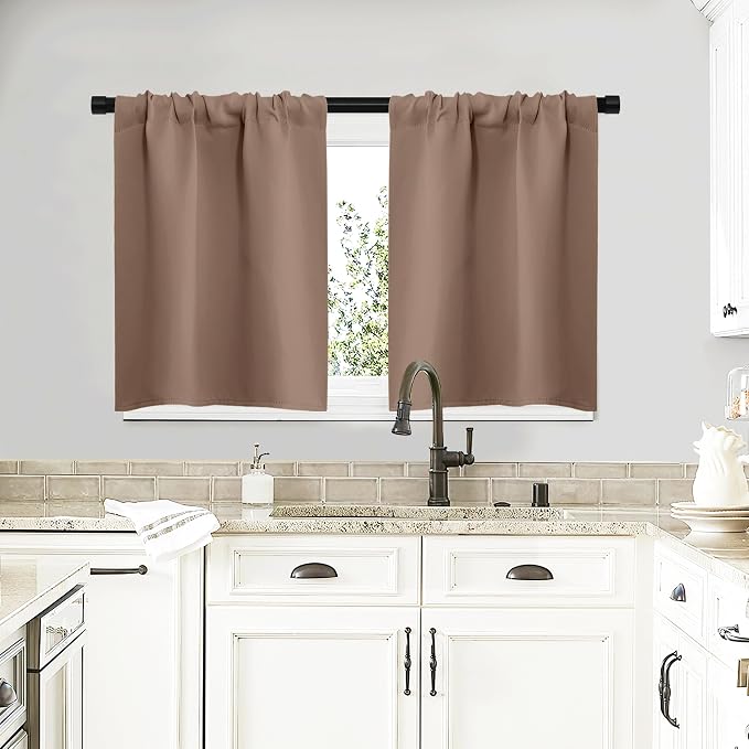 NICETOWN RV Blackout Curtains for Camper Windows, Window Treatment Thermal by NICETOWN