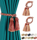 Fenghuangwu Curtain Tiebacks Handmade Decorative Curtain Holdbacks Rope by fenghuangwu