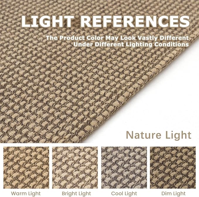KOZYFLY Washable Area Rug 6x9 ft Rubber Backed Non Slip Rugs - Image 3