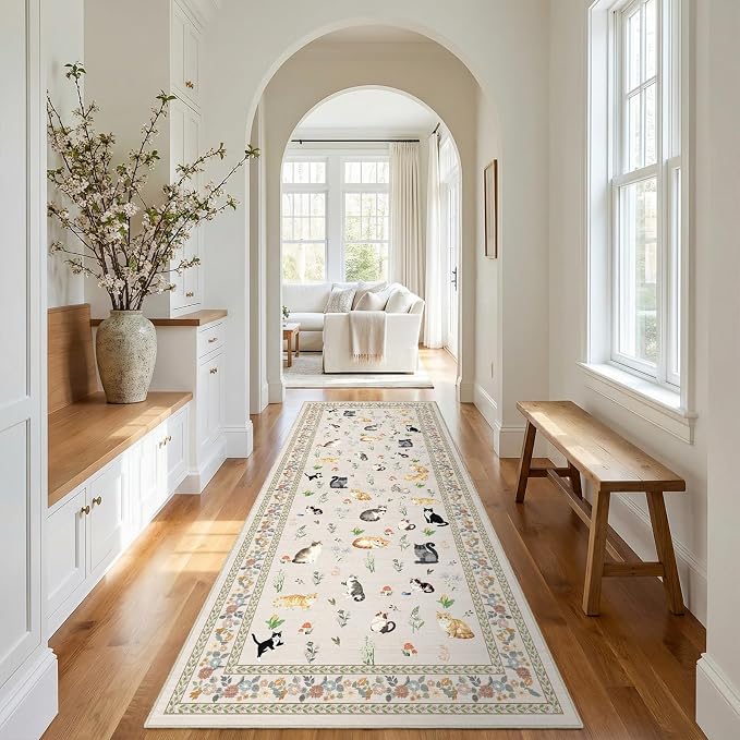 3x7 Washable Kitchen Runner Rug - Image 8