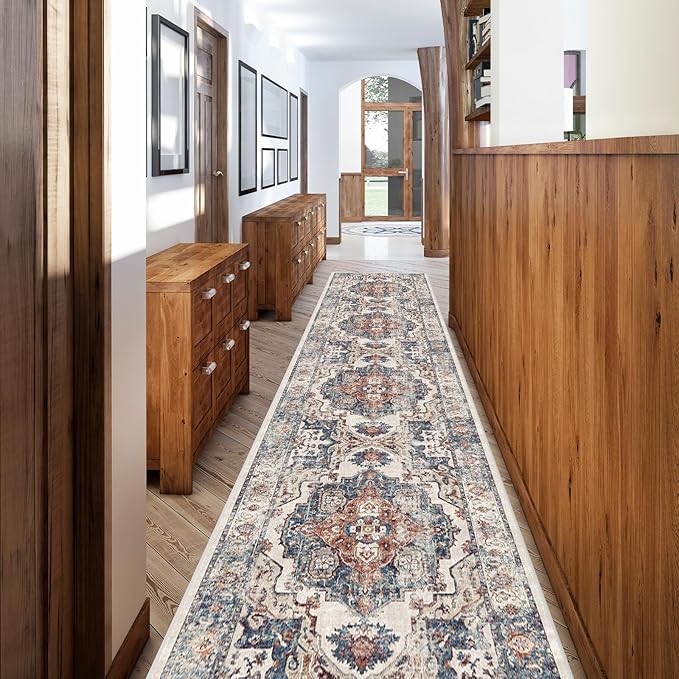 Hallway Washable Runner Rug by HYHAOYUNLAI