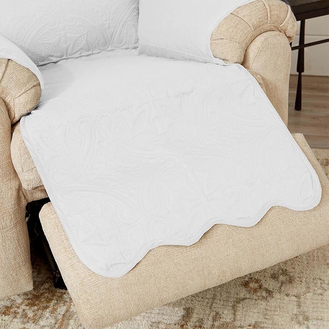 Great Bay Home Reversible Recliner Cover - Image 6