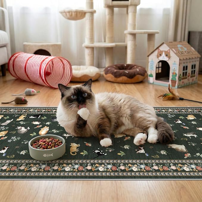2x5 Washable Kitchen Runner Rug by EISUROM