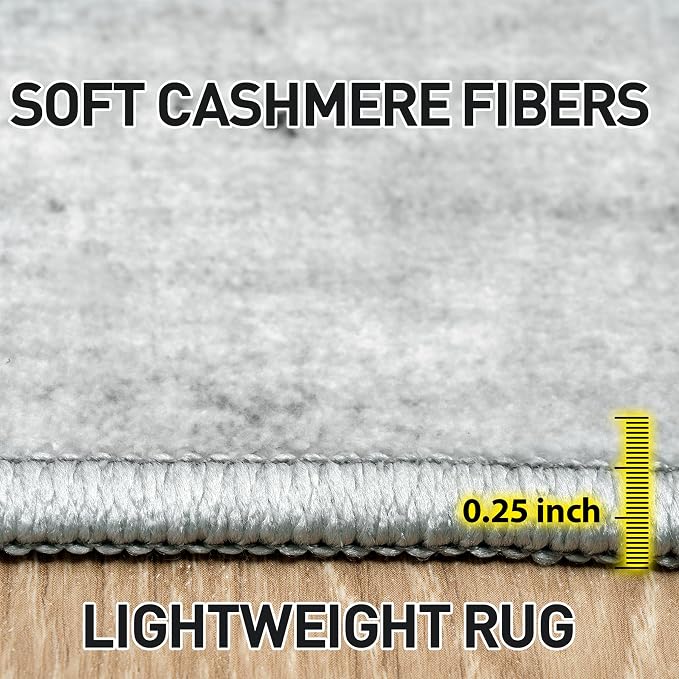 6x9 Area Rugs Washable Rug: Large Modern Abstract Living Room Rug Soft - Image 6