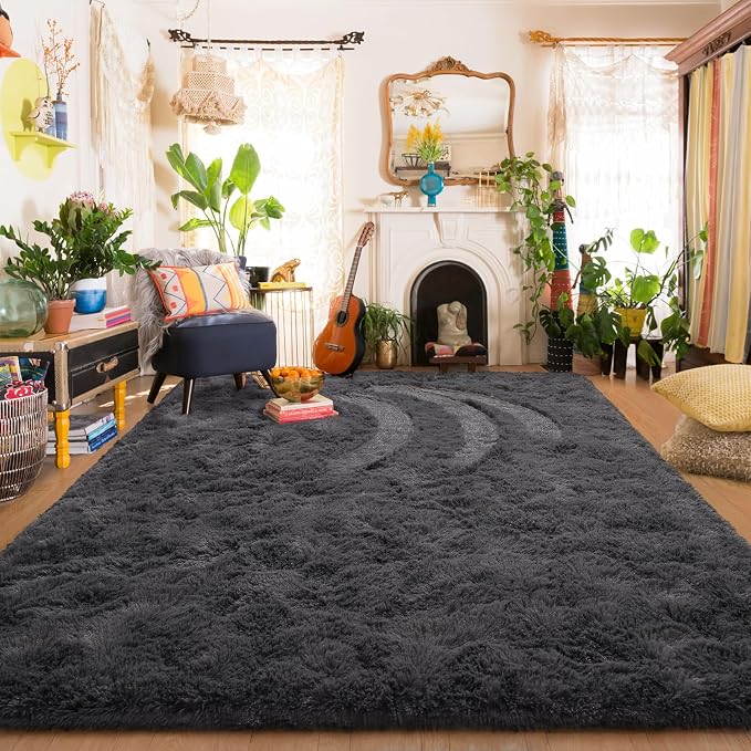 Amearea Premium Soft Area Rug 4x5.3 Feet, Fluffy Carpet by AmeareaDirect
