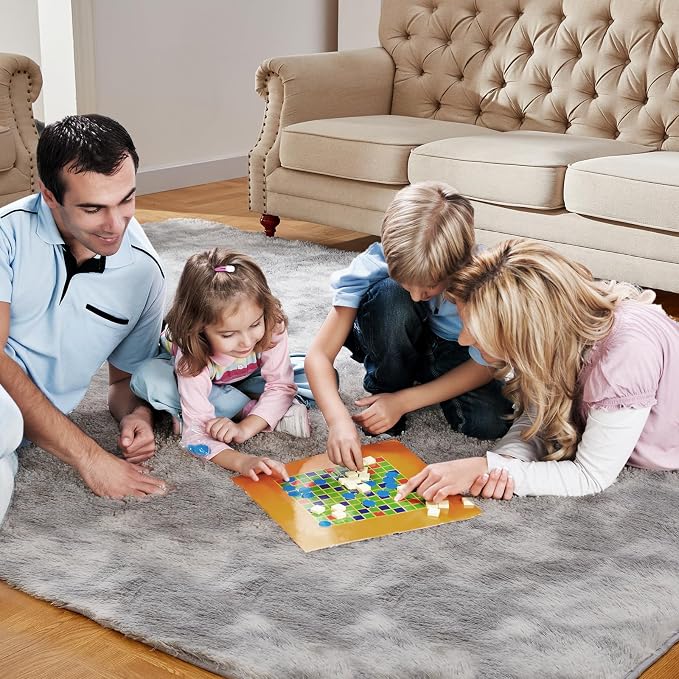 Large Shag Rugs 9X12, Plush Fuzzy Area Rugs - Image 3