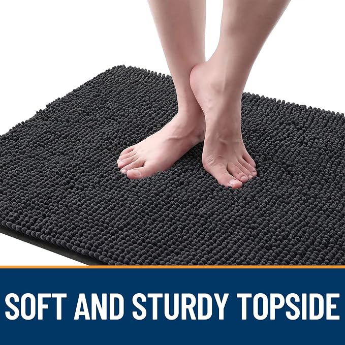 OLANLY Dog Door Mat for Muddy Paws 59x20, Absorbs Moisture and Dirt, Absorbent - Image 4