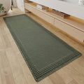 RESARE Waffle Bathroom Runner Rugs, Super Absorbent Bath Mat Non Slip Washable by Resare