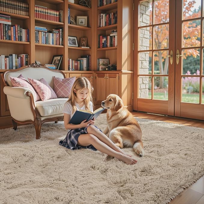 3x5 Rug, Bedside Preppy Dorm Area Rug, College Essentials Small Carpets - Image 5