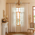 MYSKY HOME Boho Cream Curtains by MYSKYHOME