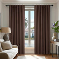 Deconovo Blackout Curtains, Thermal Insulated, W52 x L108 2 Panels, Back Tab by Deconovo