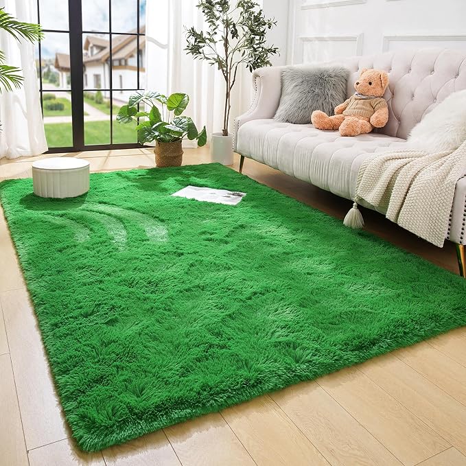 Amearea Premium Soft Area Rug 4x5.3 Feet, Fluffy Carpet by AmeareaDirect