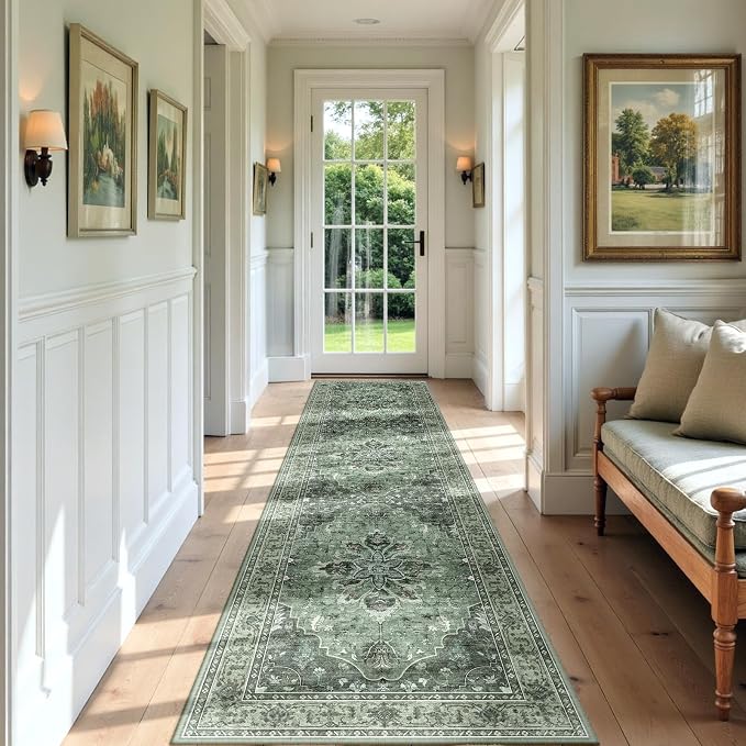 RELEANY Area Rugs 3'x9' Runner Rug Non Slip Washable by RELEANY
