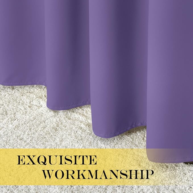 NICETOWN Blackout 108 inch Curtains - Image 4
