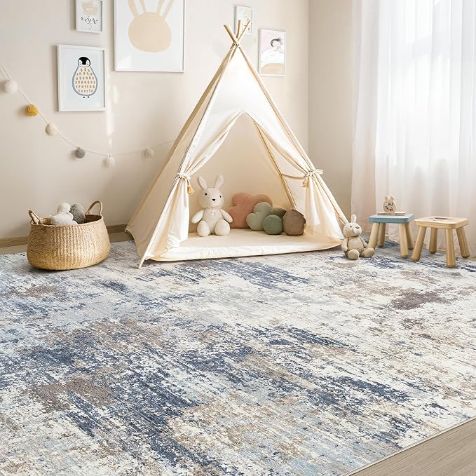 UERMEI 6x9 Area Rug Living Room Rugs Thickened - Image 5