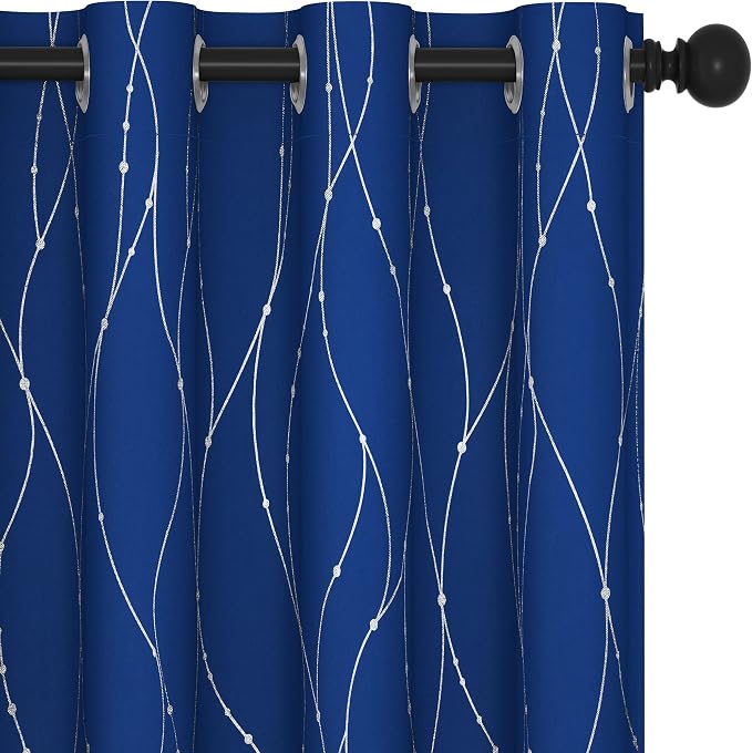 Deconovo Blackout Curtains, 52 x 63 Inch Drapes by Deconovo