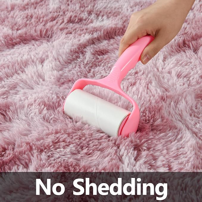 Deerhoo Shag Area Rug, 4 X 6 Tie-Dyed Plush Fuzzy Rugs - Image 5
