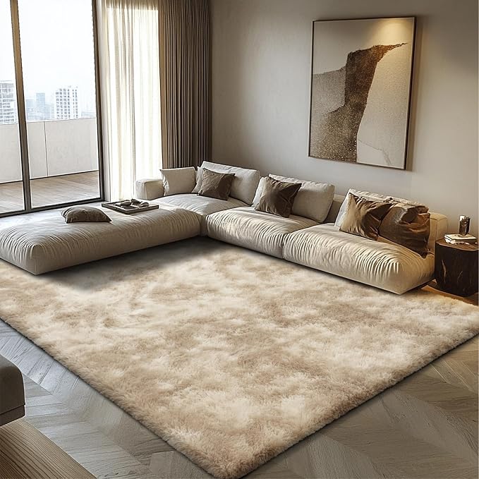 8x10 Fluffy Area Rugs for Living Room, Shag Area Rug for Bedroom, Soft Fuzzy - Image 8