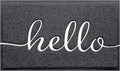 CozyBounty Door Mat Hello Mats Outdoor Indoor Non-Slip Doormat by CozyBounty