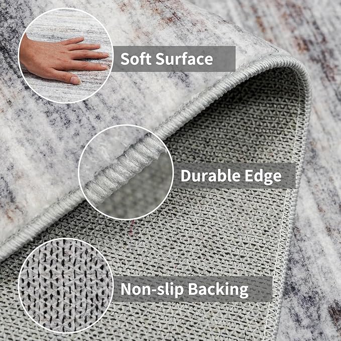 3x12 Washable Hallway Runner Rug: Extra Long Runners - Image 5