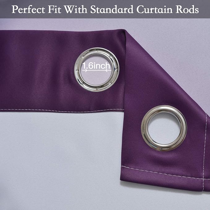 SimpleHome Ombre Room Darkening Curtains - Image 4