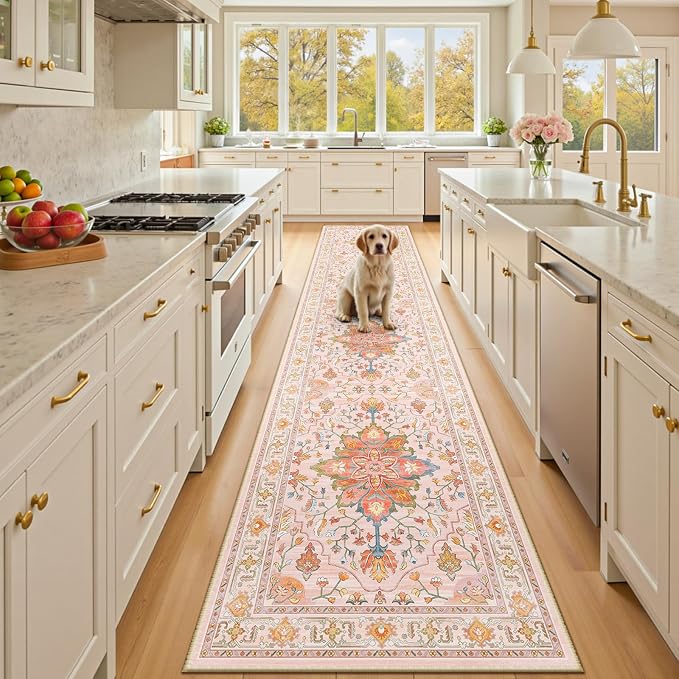 RELEANY Area Rugs 2'x10' Runner Rug Non Slip Washable by RELEANY