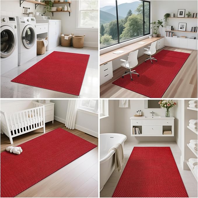 YDKGL 2x8 ft Hallway Runner Rug Extra Long Boho Woven Kitchen Runner Rugs Mat - Image 8