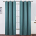 LEMOMO Sea Teal Thermal Blackout Curtains/42 x 95 Inch/Set of 2 Panels Room by Lemomo