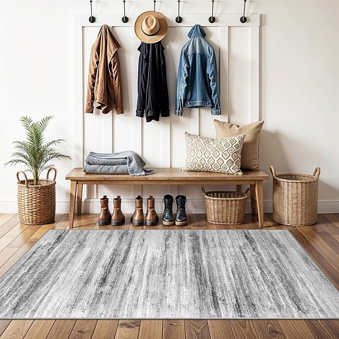 3x4 Rugs Washable Entry Rug: Easy-to-Clean Carpets by WIEVEDENS