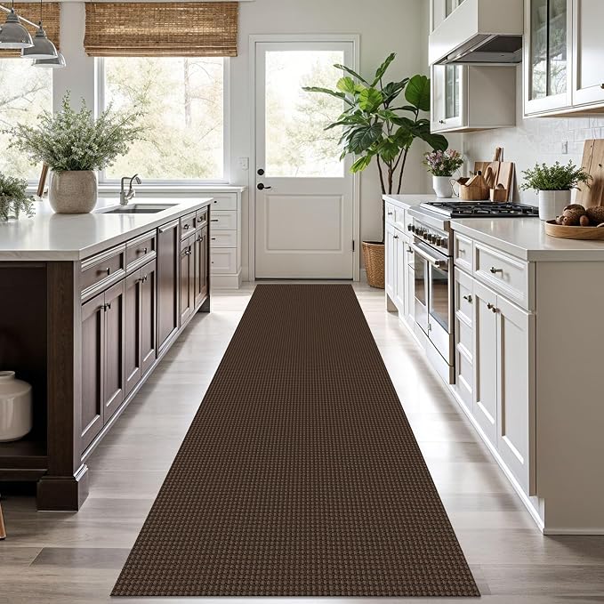 KOZYFLY Runners for Hallways 2.6x10 ft Washable Kitchen Runner Non Slip Rubber - Image 2