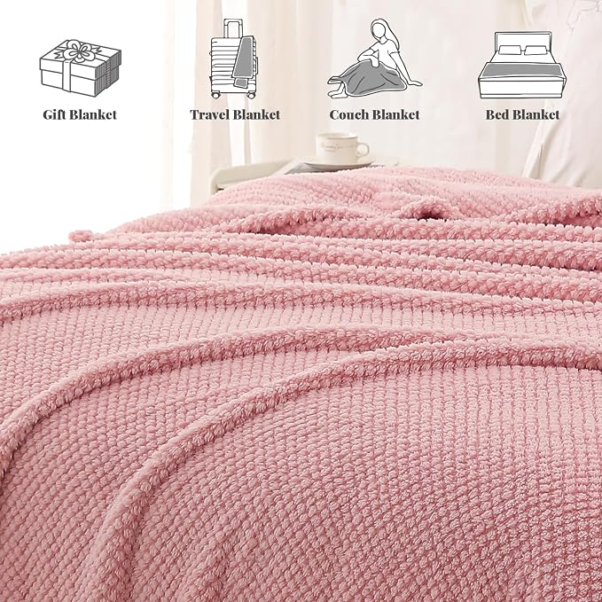 Whale Flotilla Queen Size Fuzzy Fleece Blanket - Image 8