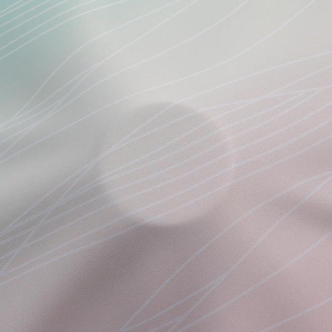Estelar Textiler Teal and Pink Ombre Blackout Curtains - Image 8
