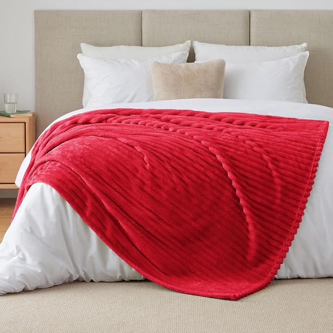 BEDELITE Blankets Queen Size for Bed, 300GSM Soft & Warm Fleece Blanket - Image 7