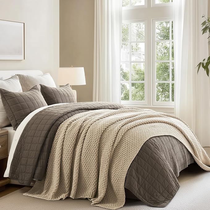 EVERGRACEHOME Chunky Chenille Knit Throw Blanket - Image 5