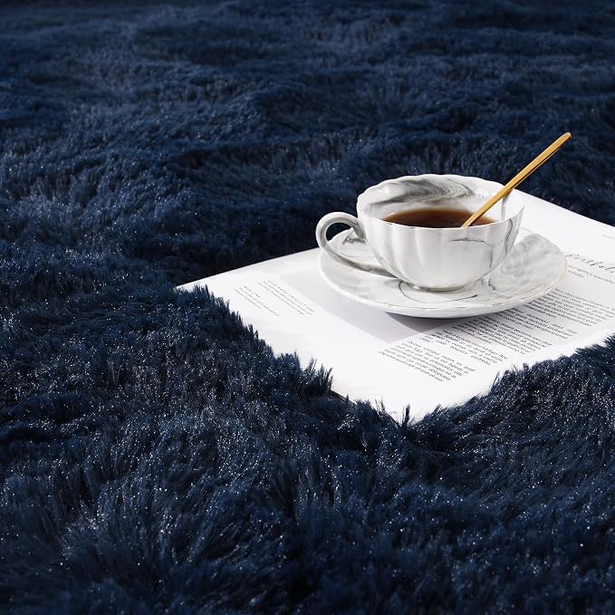 Amearea Premium Soft Area Rug 4x5.3 Feet, Fluffy Carpet - Image 4