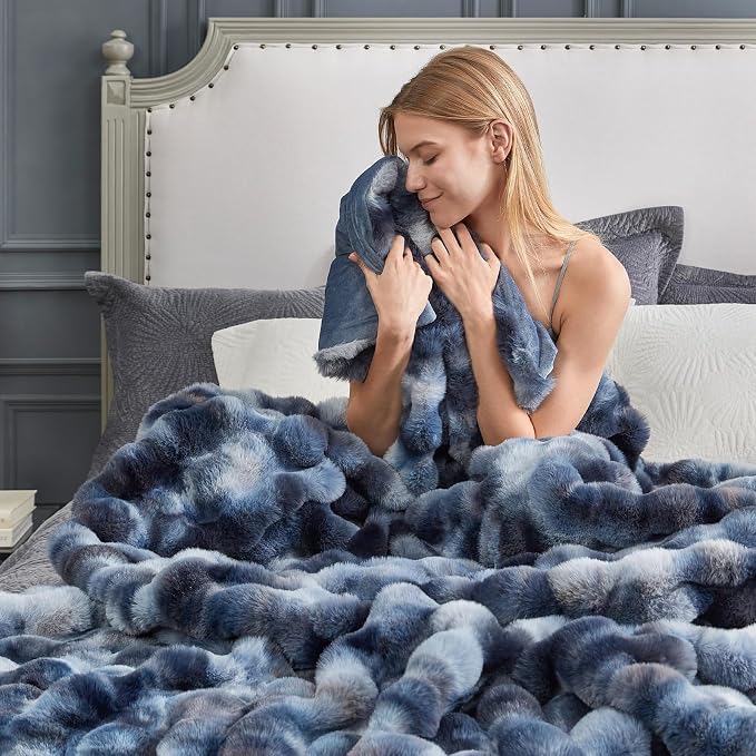 Cozy Bliss Faux Fur Throw Blanket - Image 7