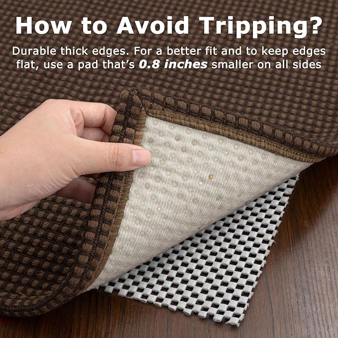 KOZYFLY Runners for Hallways 2x7 ft Washable Kitchen Runner Non Slip Rubber - Image 5