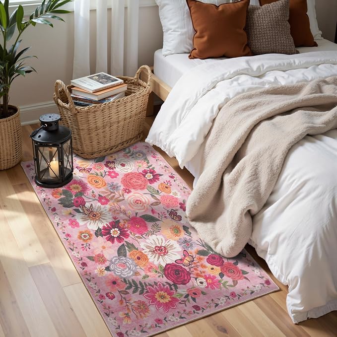 2x5 Entryway Runner Rugs, Non Slip Washable Rugs - Image 2